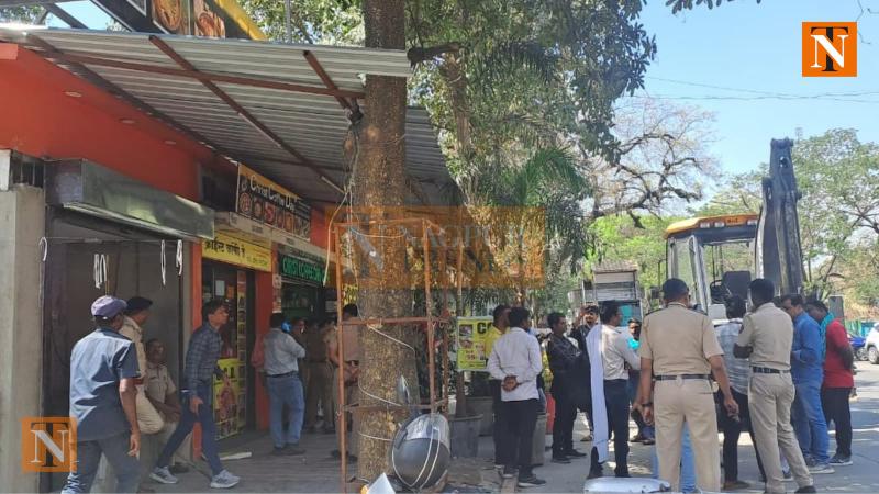 NMC Removes Encroachment from Bishop Cotton School Playground After 7 Years